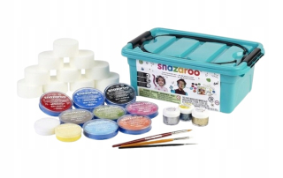 Farby na tvár Snazaroo 28 ks x 18 ml